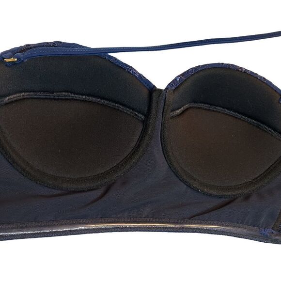 Jessica Simpson padded push up halter bra size small - Picture 3 of 6